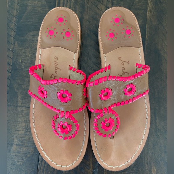 EUC jack rogers sandals size 5 - Picture 1 of 3